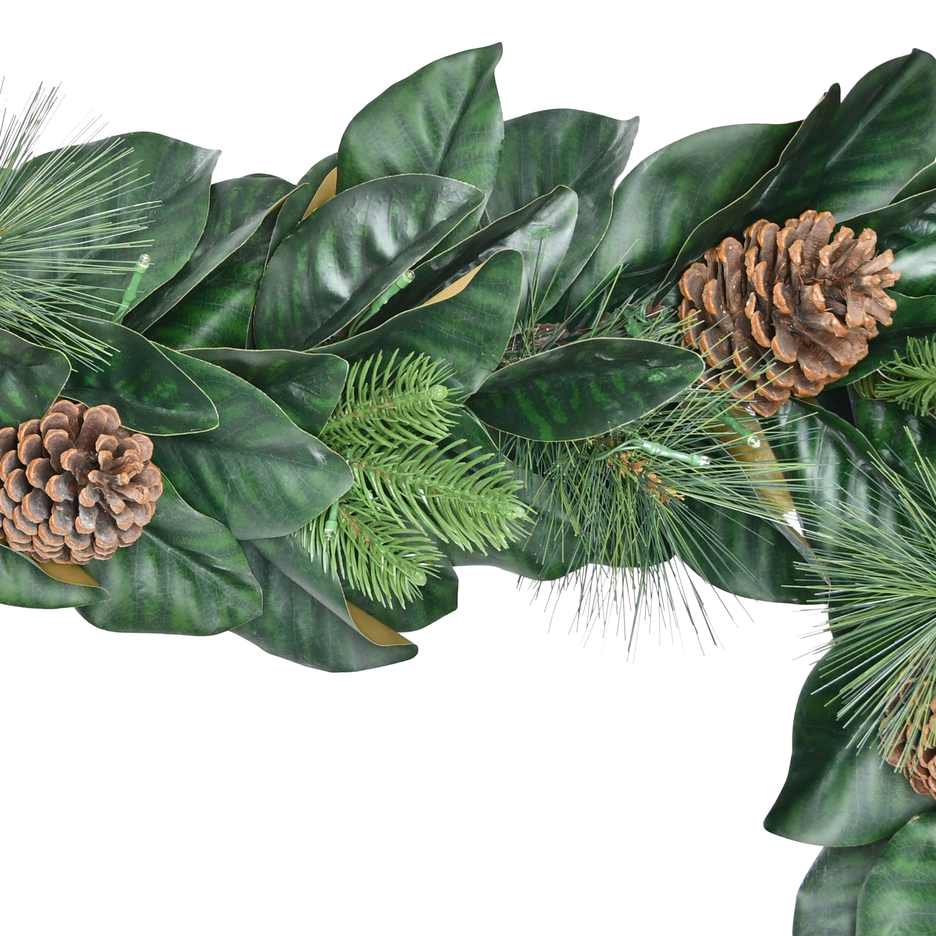 6ft. x 9in. Pre-Lit Garland